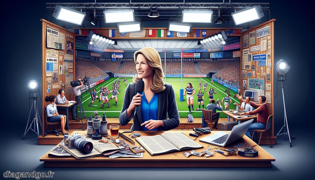 Inès Hirigoyen : Un Parcours au Service du Rugby Féminin et du Journalisme